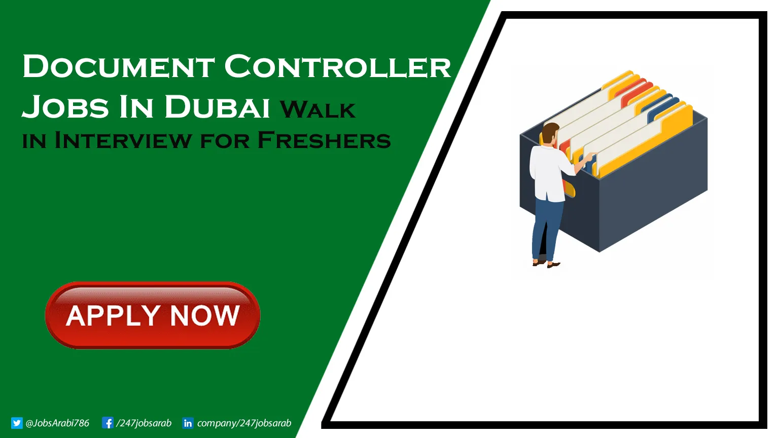 Document Controller Jobs in Dubai