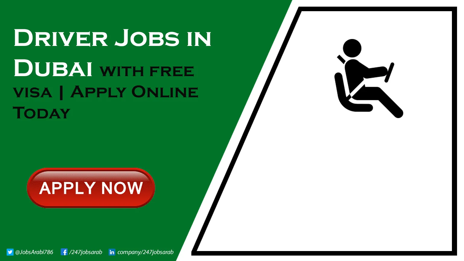 Driver Jobs in Dubai for Foreigners with Free Visa | Apply Online Driver Jobs in Dubai