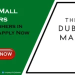 Dubai Mall Careers 2026 | Free Visa Sponsorship Jobs Dubai Mall Careers