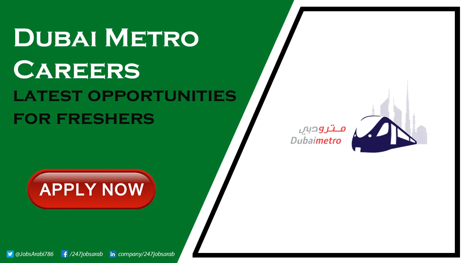 Dubai Metro Careers