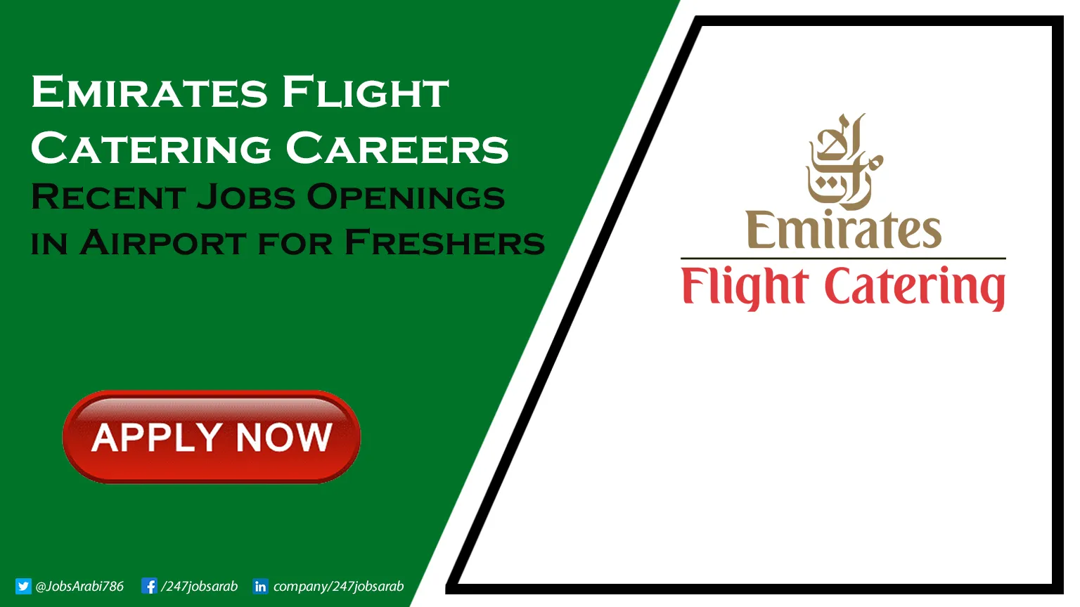 Emirates Flight Catering Careers
