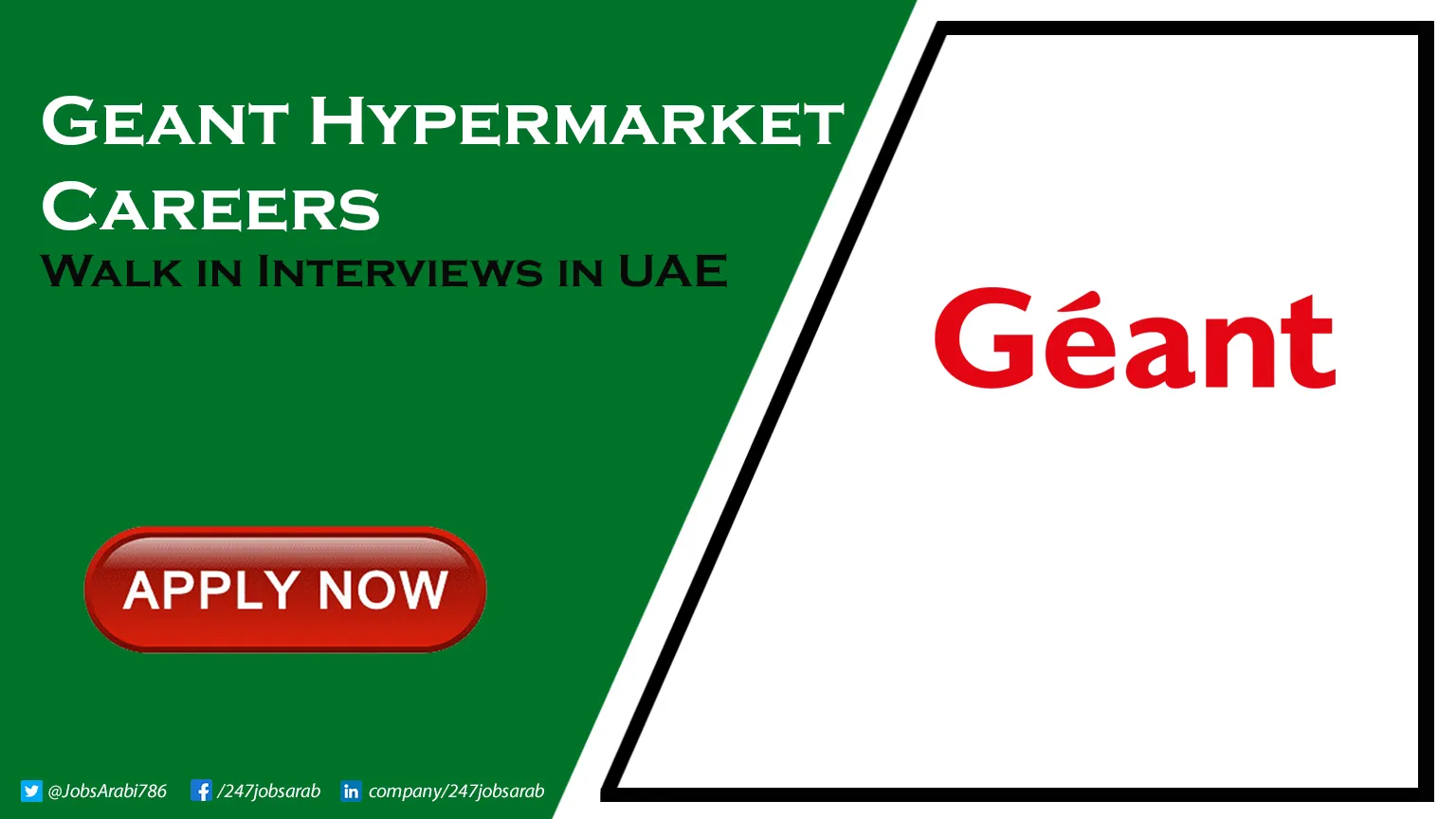 Geant Hypermarket Careers