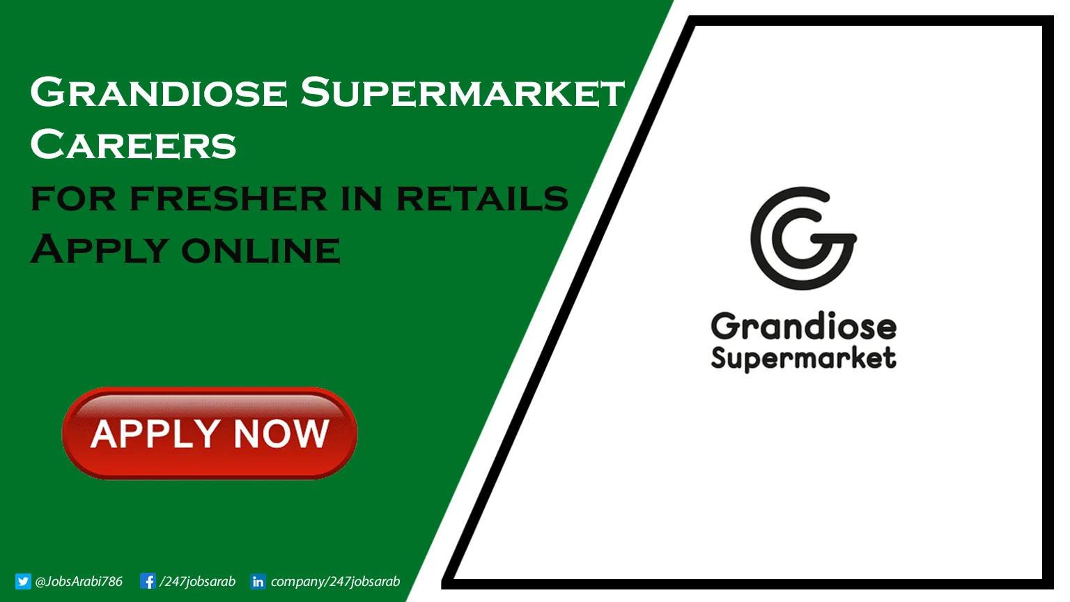 Grandiose Supermarket Careers