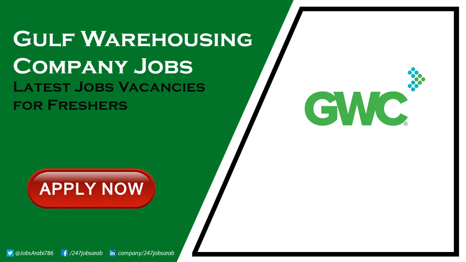 Gulf Warehousing Company Jobs in Logistics Company | Apply Online Gulf Warehousing Company Jobs