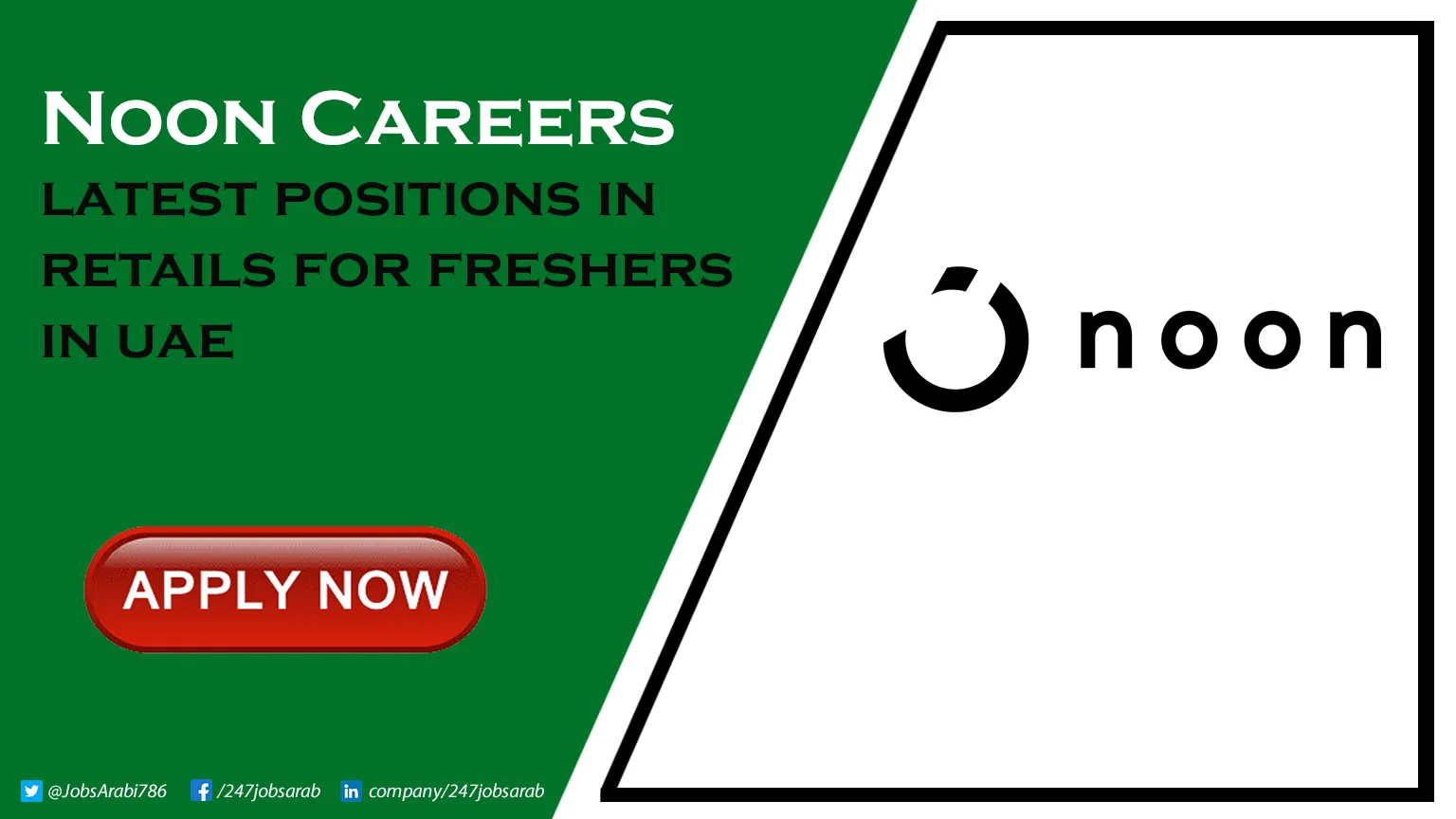 Noon Careers for Freshers in Retail | Submit Online Job Application Noon Careers