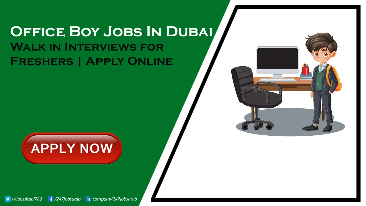 Office Boy Jobs in Dubai