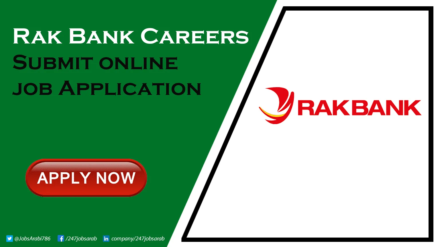 RAK Bank Careers