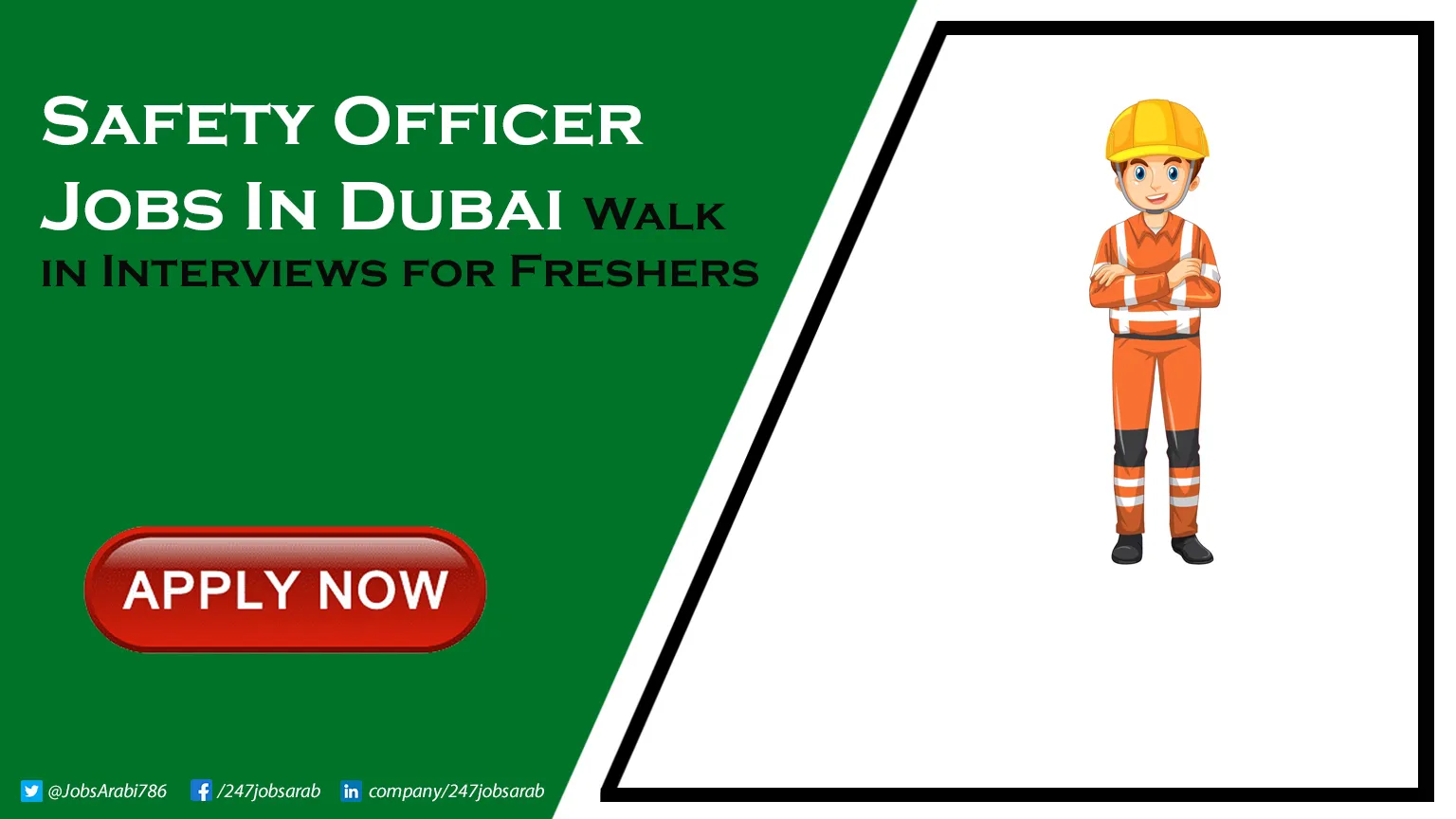 Safety Officer Jobs in Dubai