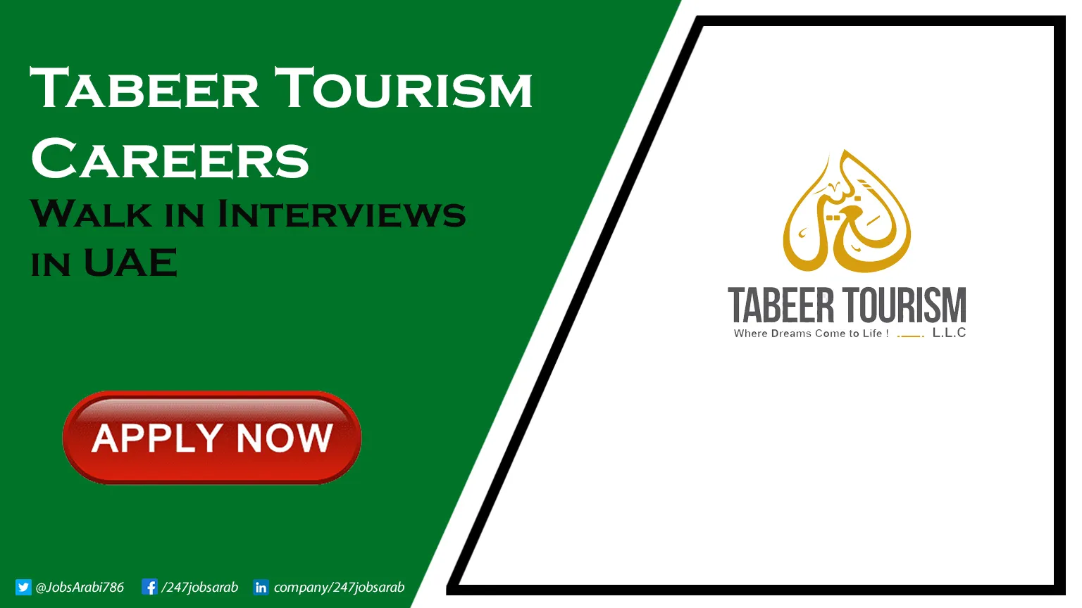 Tabeer Tourism Careers