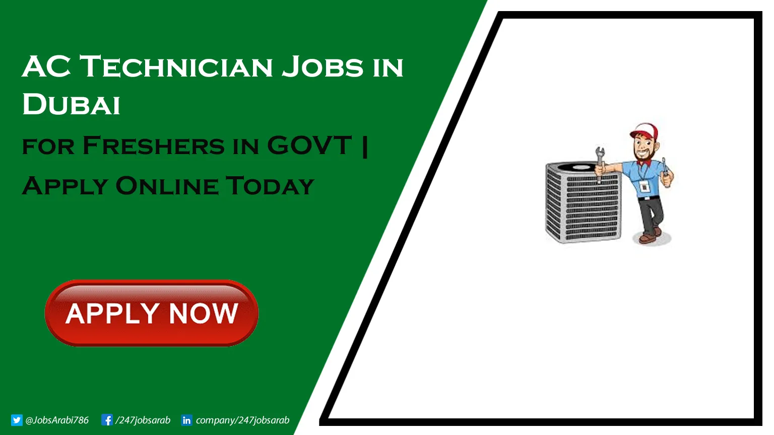 AC Technician Jobs in Dubai