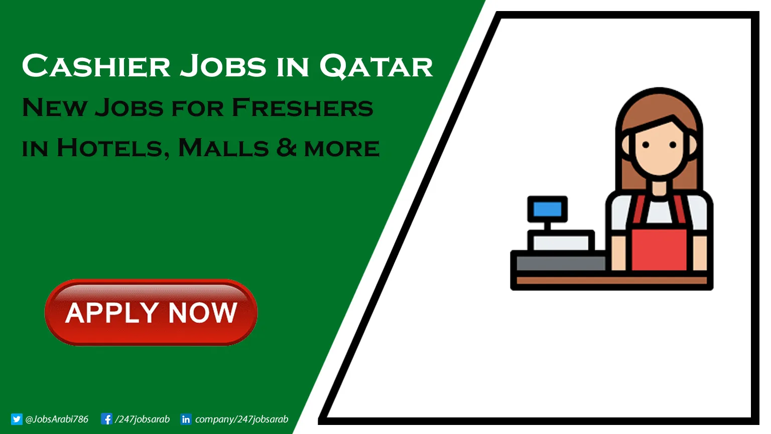 Cashier Jobs in Qatar
