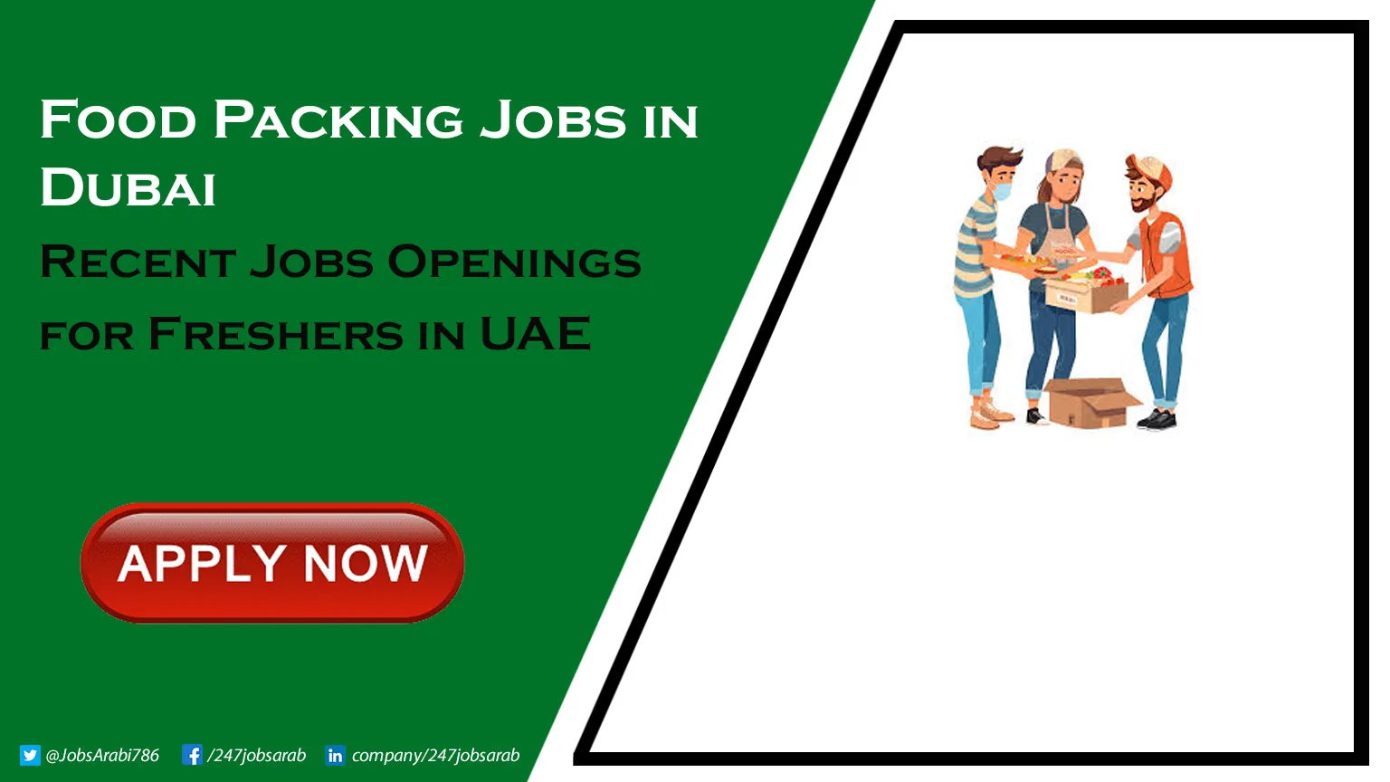 Food Packing Jobs in Dubai