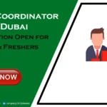 Sales Coordinator Jobs in Dubai-UAE 2026 | Latest Vacancies Sales Coordinator Jobs in Dubai
